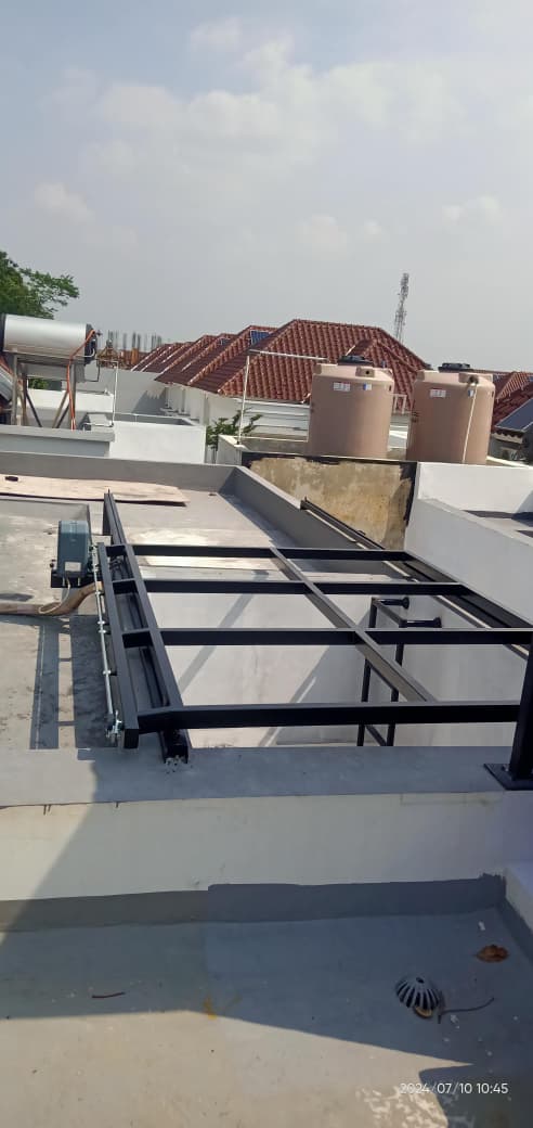 Konstruksi Atap Kanopi Cafe & Resto Outdoor